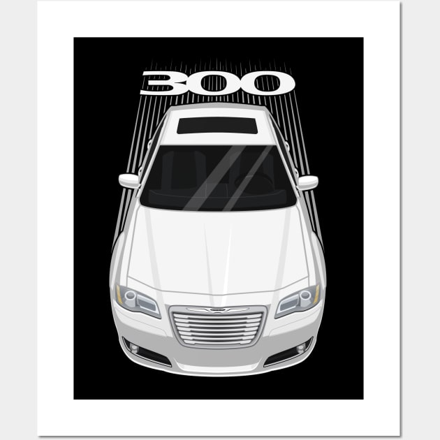 Chrysler 300C 2011-2014 - White Wall Art by V8social